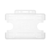 Bilde av Bio ID badge Cardholder/carrying face open plastic frosted/clear (horizontal/landscape). 60270450 (DE,SE,NO,FI,RO,PL)