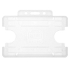 Bilde av Bio ID badge Cardholder/carrying face open plastic frosted/clear (horizontal/landscape). 60270450 (DE,SE,NO,FI,RO,PL)